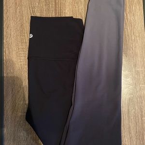 Lululemon Ombré leggings